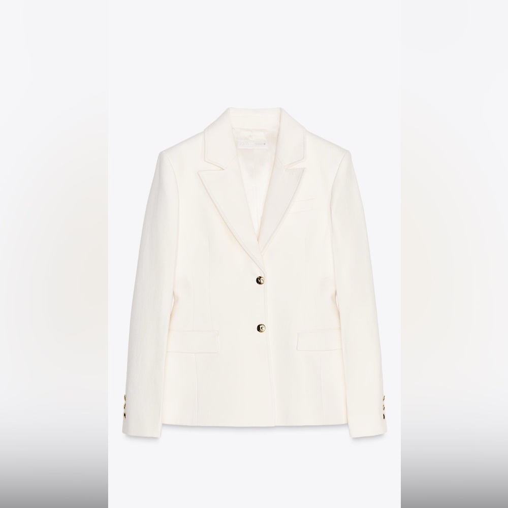 ZARA DENIM BLAZER.